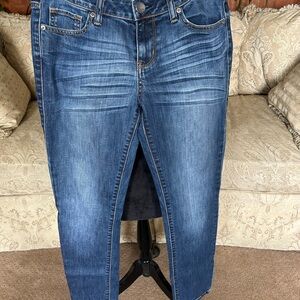 Victoria's Secret Dark Blue Skinny Jeans